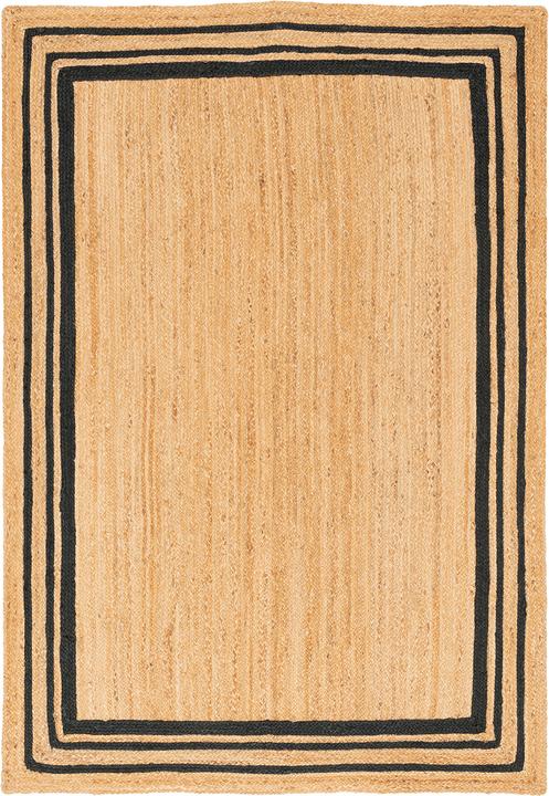 Produktbild Pergamon Naturfaser Teppich Jute Salsa Bordüre (160 x 230 cm)