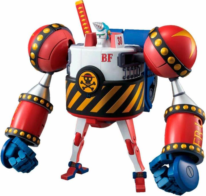 Actual product image Bandai Model Kit One Piece Franky Mehca Collection