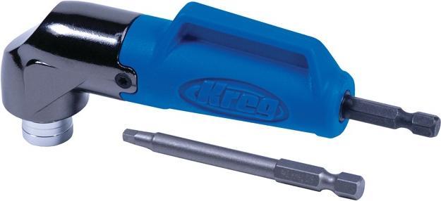 Image du produit Kreg KDRV-90DG 90° Pocket Hole Driver Embout de perceuse d'angle bleu