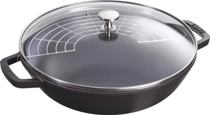 Produktbild Staub Wok (30 cm, Wok Pfanne, Gusseisen)