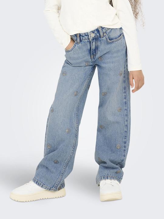 Produktbild Only KOGJUICY Hohe Taille Weiter Beinschnitt Jeans Jeans mit weitem Bein (140)