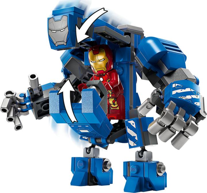 Image du produit LEGO Le laboratoire d'Iron Man : la salle des armures (76315, LEGO Super Mario)