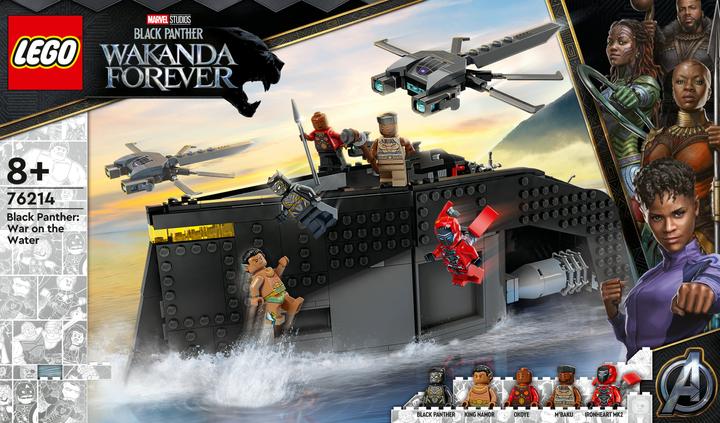 Actual product image LEGO Super Heroes - Black Panther: War on the Water (76214, LEGO Marvel)