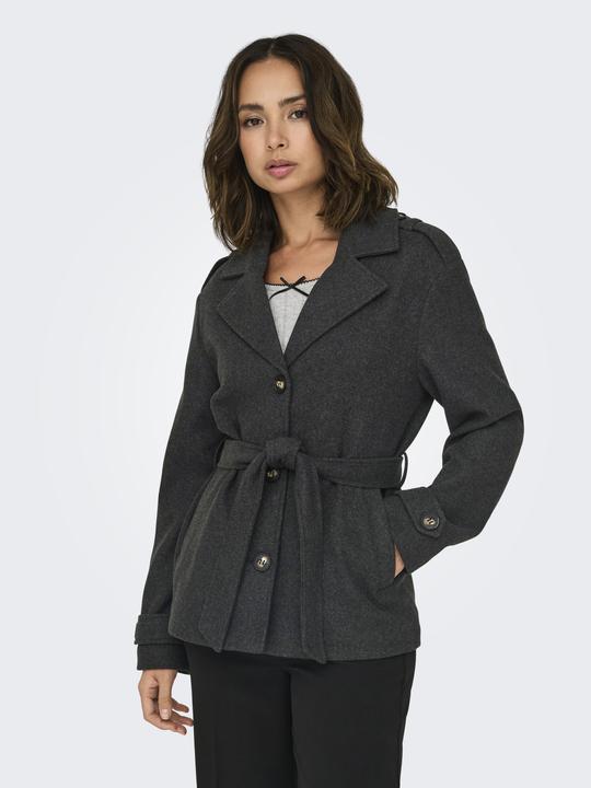 Actual product image Only Lapel collar Cuffs with button Jacket Trench coat (XL)