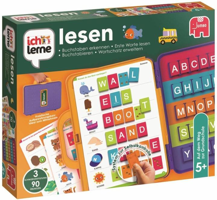 Actual product image Jumbo I learn to read (German)