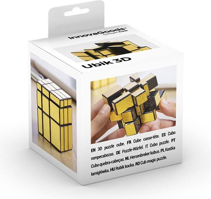 Actual product image InnovaGoods Magic cube rotating puzzle Ubik 3D