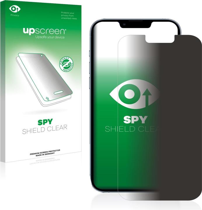 Actual product image upscreen Spy Shield Privacy Protector (1 Piece, Apple iPhone 13 Pro Max)