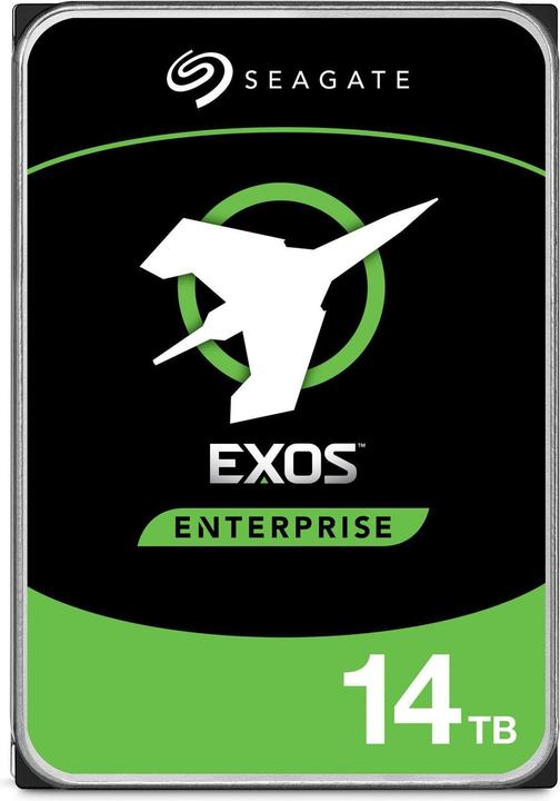Actual product image Seagate Exos X16 (14 TB, 3.5", CMR)