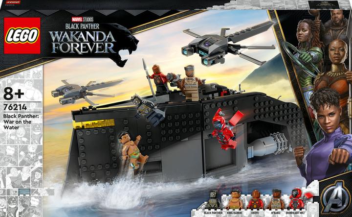 Actual product image LEGO Super Heroes - Black Panther: War on the Water (76214, LEGO Marvel)