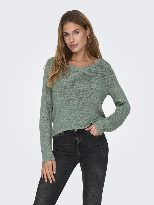 Produktbild Only Onlgeena L/S V-Neck Knt Noos (XS)