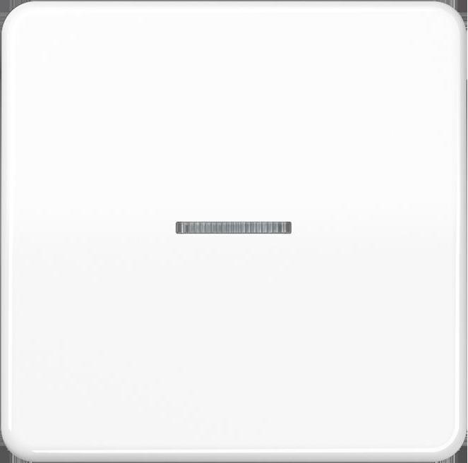 Actual product image JUNG HOME Push-button 1gang BTCD17101WW