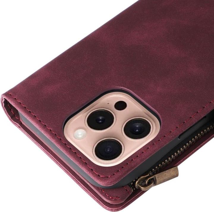 Actual product image Cover-Discount iPhone 16 Pro - Wallet case with lanyard (Apple iPhone 16 Pro)