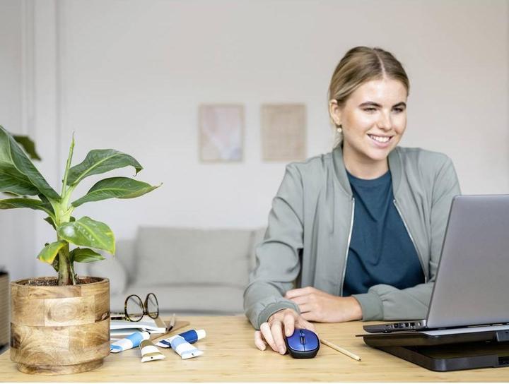 Produktbild Trust YVI+ Wireless Mouse blue (Kabellos)