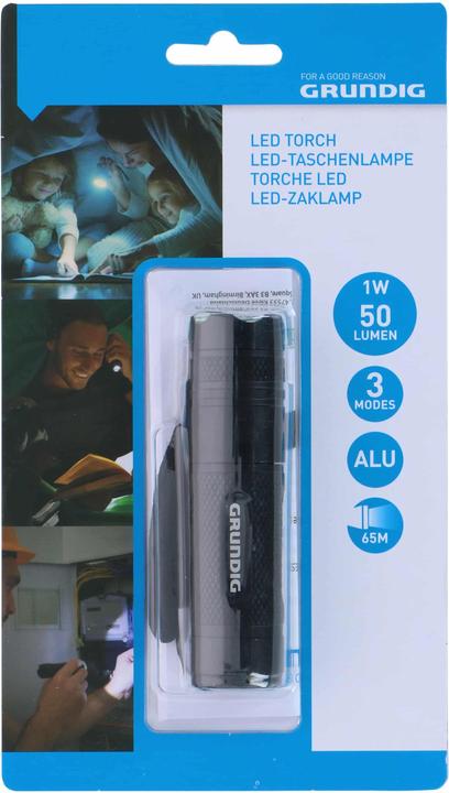 Actual product image Grundig Torch LED 1W 50 Lumen (10.50 cm, 50 lm)