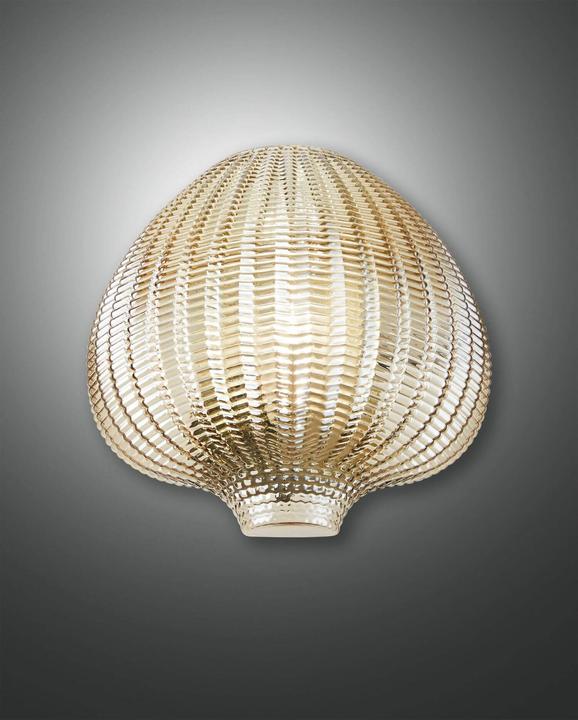 Produktbild Fabas Luce Wandleuchte Olbia E27 250x150mm Champagner (E27)