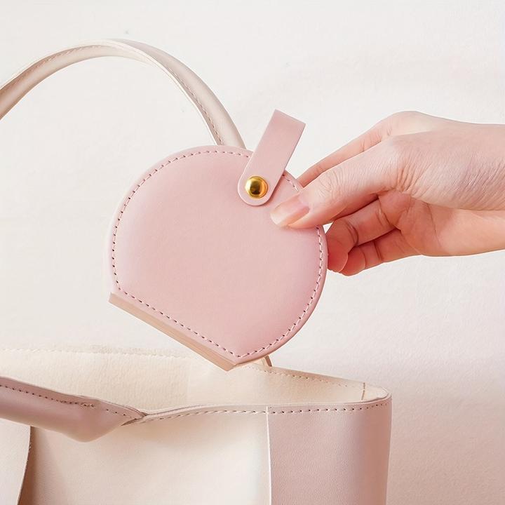 Actual product image Only-Bags.Store Reisefreundlicher, schicker Mini-Schmuck-Organizer aus Kunstleder – tragbare und hübsche