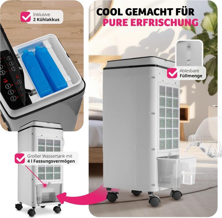 Image du produit tectake Climatiseur (10 m²)