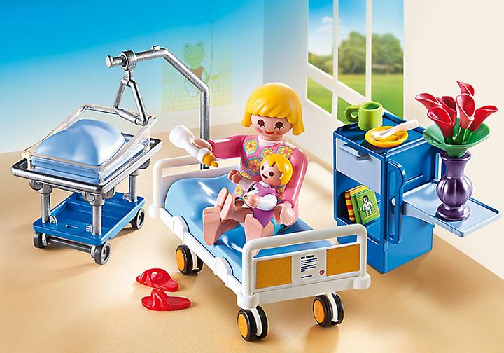 Produktbild Playmobil Krankenzimmer (6660)