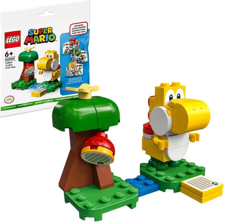 Actual product image LEGO Fruit tree of the yellow Yoshi (30509, LEGO Super Mario)