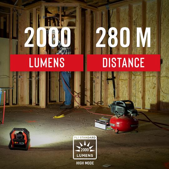 Produktbild Coast WLR2 Wiederaufladbare LED Arbeitslampe mit USB - 2200 Lumen (2200 lm)