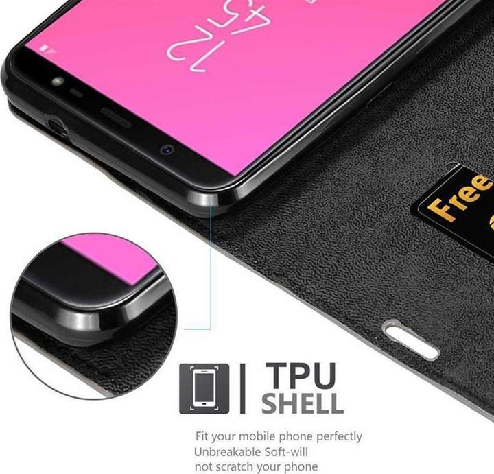 Produktbild Cadorabo Book Invisible Magnet Cover (Samsung Galaxy J8 (2018))