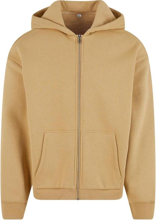 Build Your Brand Hoodie mit durchgehendem Reissverschluss