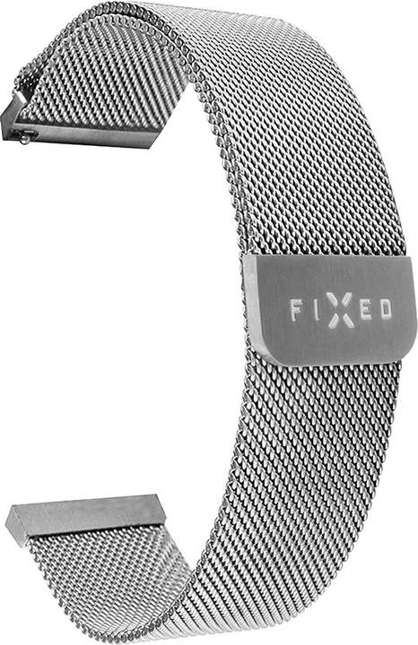 Actual product image Fixed Mesh metal rem til Smartwatch Universal 20mm Sølv