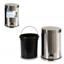 Image du produit Berilo Poubelle en acier de 5l avec pédale (5 l)