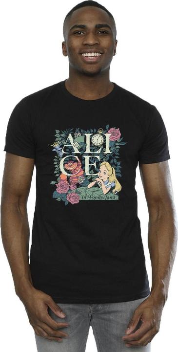 Produktbild Disney Alice im Wunderland Blättriger Garten TShirt (4XL)