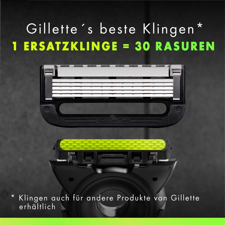 Actual product image Gillette Labs Gold Systemklingen 3er + Handstück Online Versandvariante Rasierklingen+Handstück (1 x)
