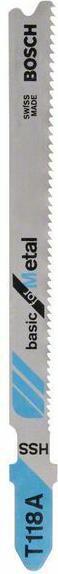 Actual product image Bosch Professional Zubehör T 118 A, pack of 3