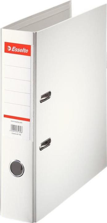 Dymo Plastik-Ordner Standard, DIN A4, 75 mm, weiss Einband innen und aussen mit PP-Folie kaschiert (A4, 75 mm, 1 Stück)