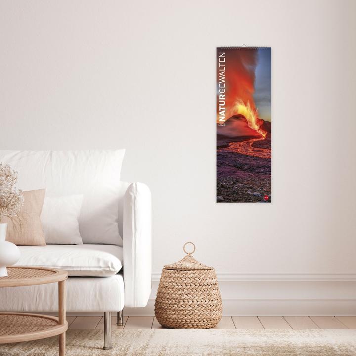 Immagine prodotto Naturgewalten Vertical Kalender 2026 (Tedesco)