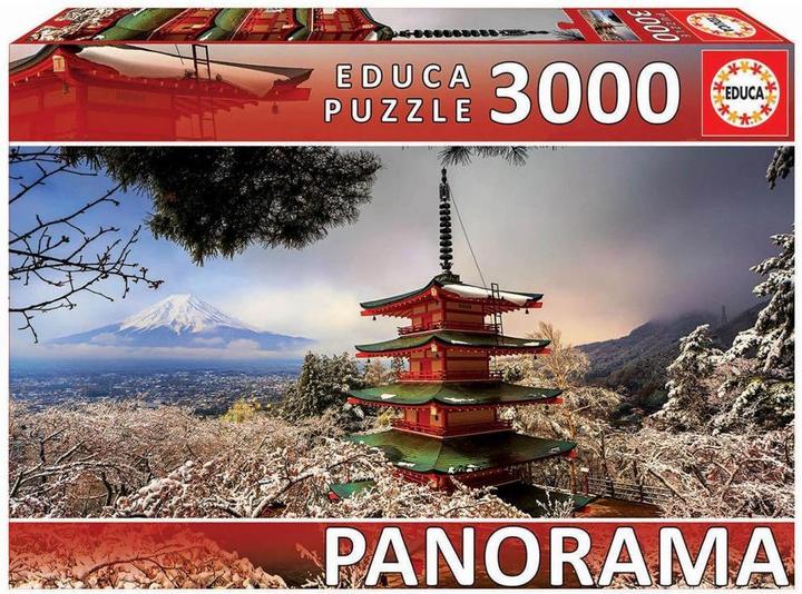Actual product image Educa Mount Fuji and Chureito Pagoda (3000 pieces)
