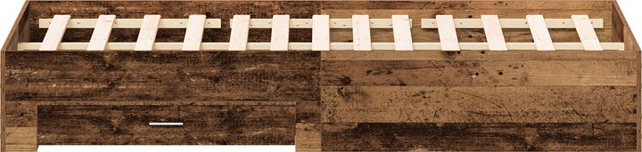 Produktbild VidaXL Bett mit Schubladen Altholz 180x200 cm Holzwerkstoff (180 x 200 cm)