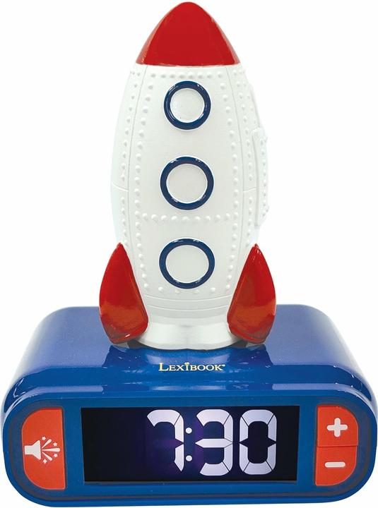 Actual product image Lexibook Rocket alarm clock