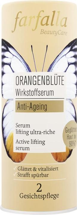 Actual product image Farfalla ORANGE FLOWER Anti-Aging Firming Active Serum (15 ml)