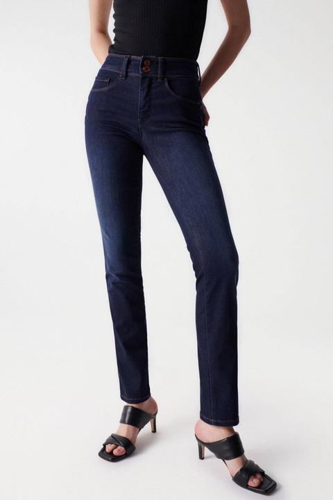 Actual product image Salsa Jeans Secret Slim Pushin Dark Wash (W28/L32)