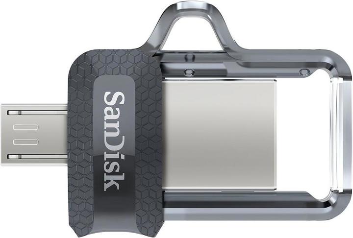 Image du produit SanDisk Ultra Dual Drive m3.0 32GB Gray & Silver  EAN : 619659149598 (32 Go, USB-A)