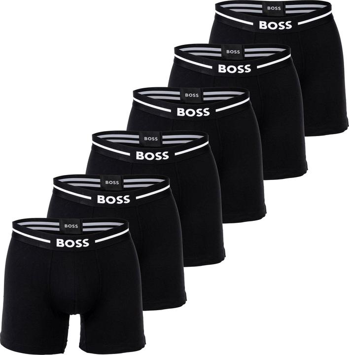 BOSS BoxerBriefs 3P Bold (M, 6er Pack)