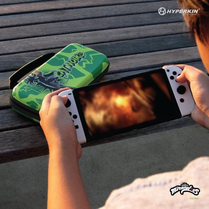 Produktbild Hyperkin Official Miraculous Hard Carrying Case - Switch/Lite/Oled (Bug & Cat) (Switch)