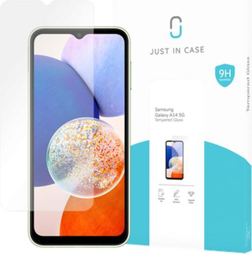 Image du produit Just in Case Protecteur d'écran Clear en verre trempé Samsung Galaxy A14/A14 5G (1 pièce(s), Samsung Galaxy A14)