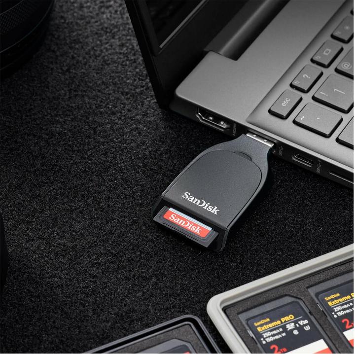 Produktbild SanDisk QuickFlow SD Card USB-A Reader (USB 3.2)