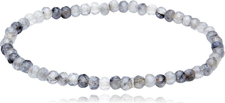 Leyda Grauquarz Armband (Farbstein)