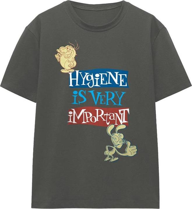 Ren & Stimpy Hygiene Is Very Important TShirt (M)