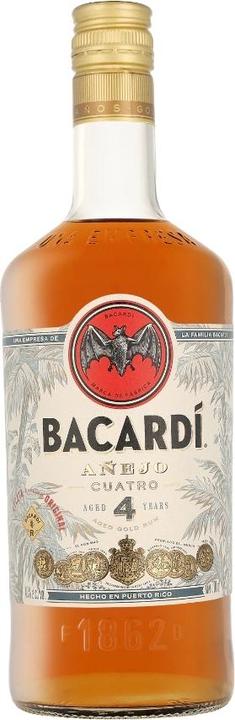 Bacardi Añejo 4 (1 x 70 cl)