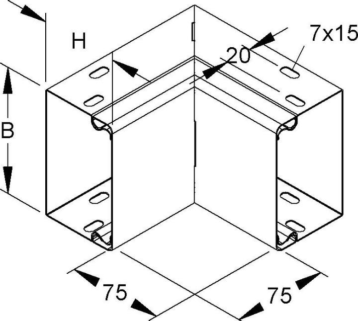 Produktbild Niedax Inneneck