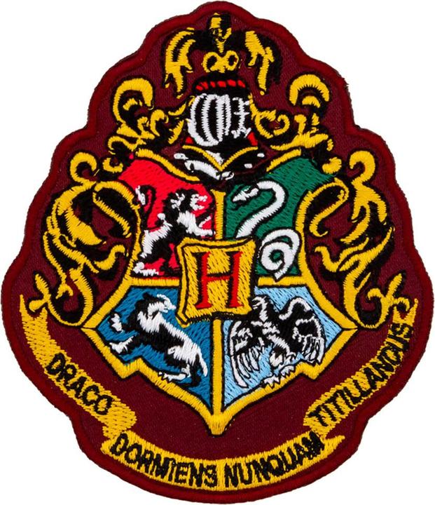 Immagine prodotto Stemma di Hogwarts Toppe da Stirare (1 x)