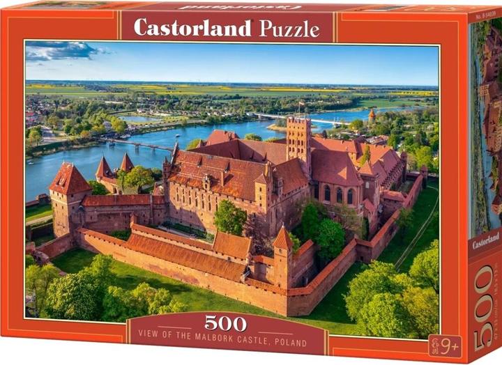 Immagine prodotto Castorland Puzzle 500 pezzi Vista del castello di Malbork, Polonia (500 pezzi)