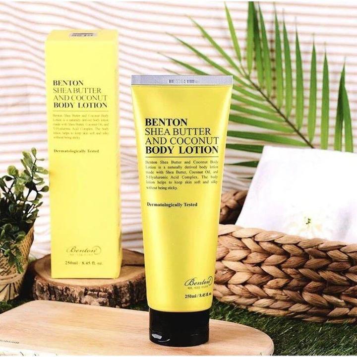 Image du produit Benton Lotion pour le corps au beurre de karité et à la noix de coco (Lotion pour le corps, 250 ml)